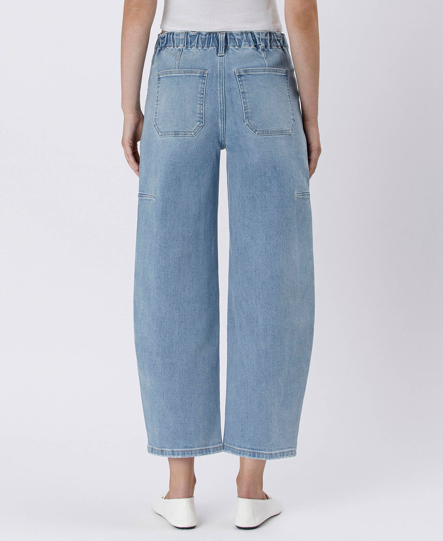 Super High Rise Barrel Jeans
