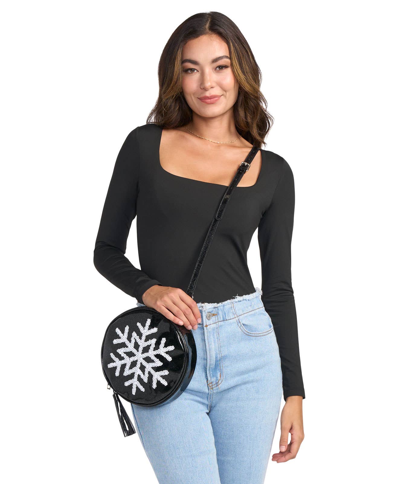 Snowflake Purse Tipsy Elves
