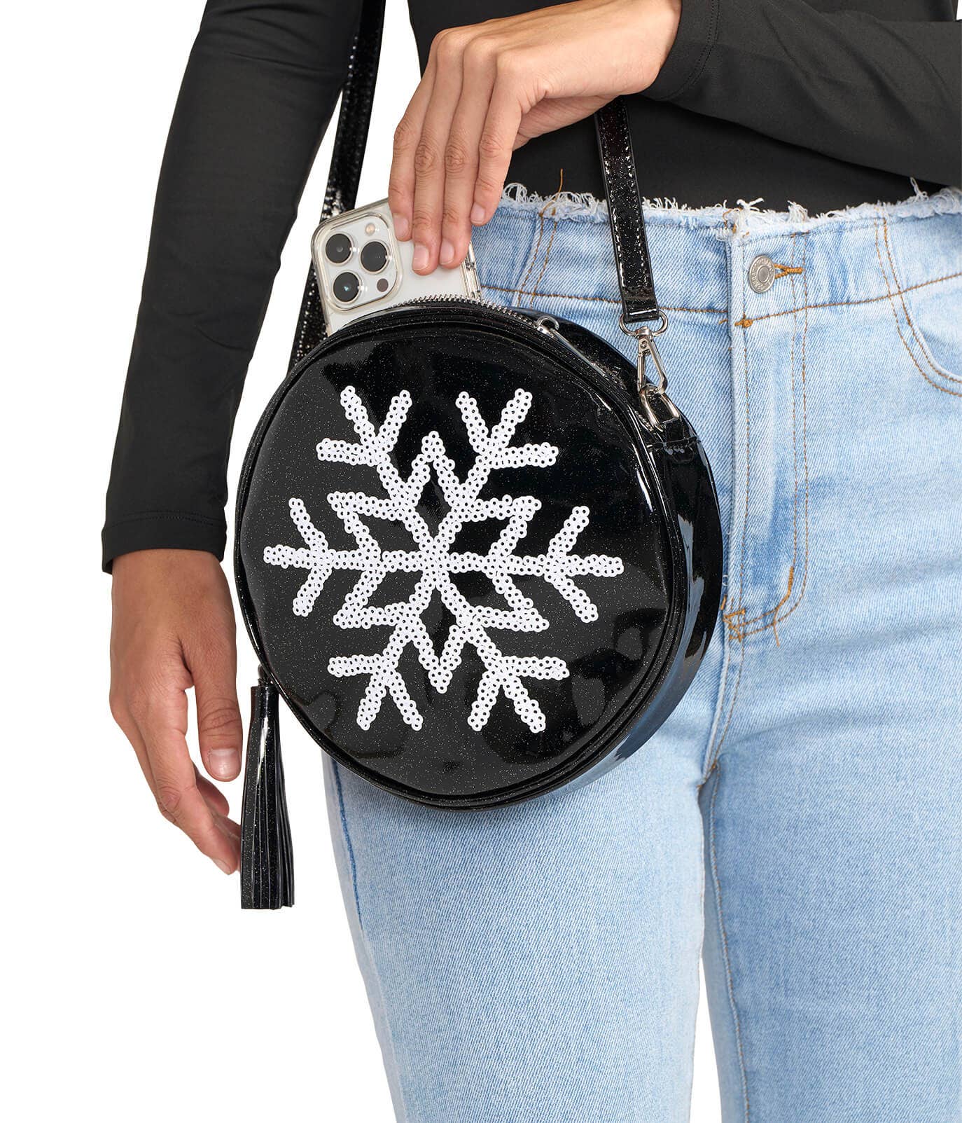 Snowflake Purse Tipsy Elves