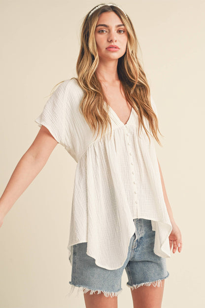 8275DD Florise Button Down Blouse 3