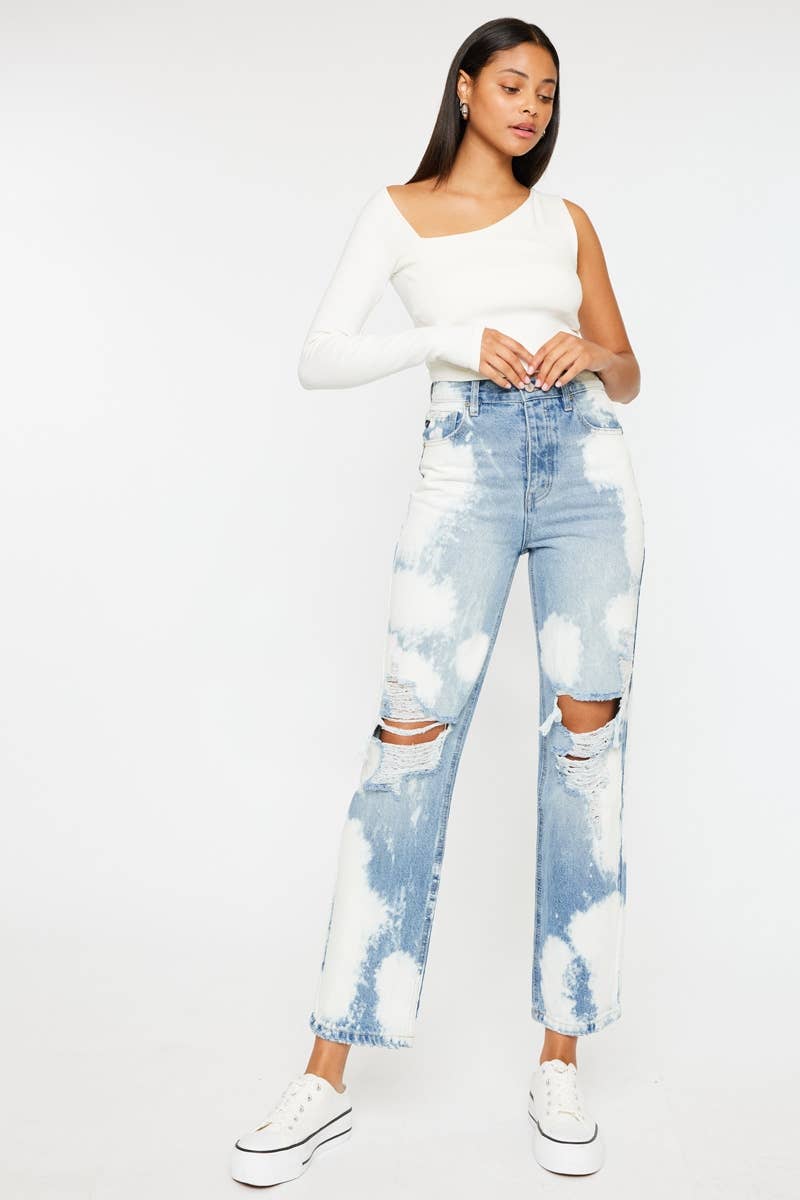 Kan can - High rise 90s boyfriend Jean
