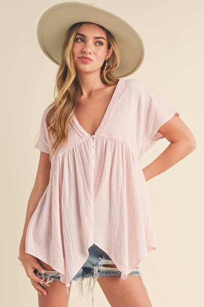 8275DD Florise Button Down Blouse 3