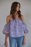 By Together Joie Floral Top