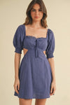 Summer Nights Cutout Sleeve Dress