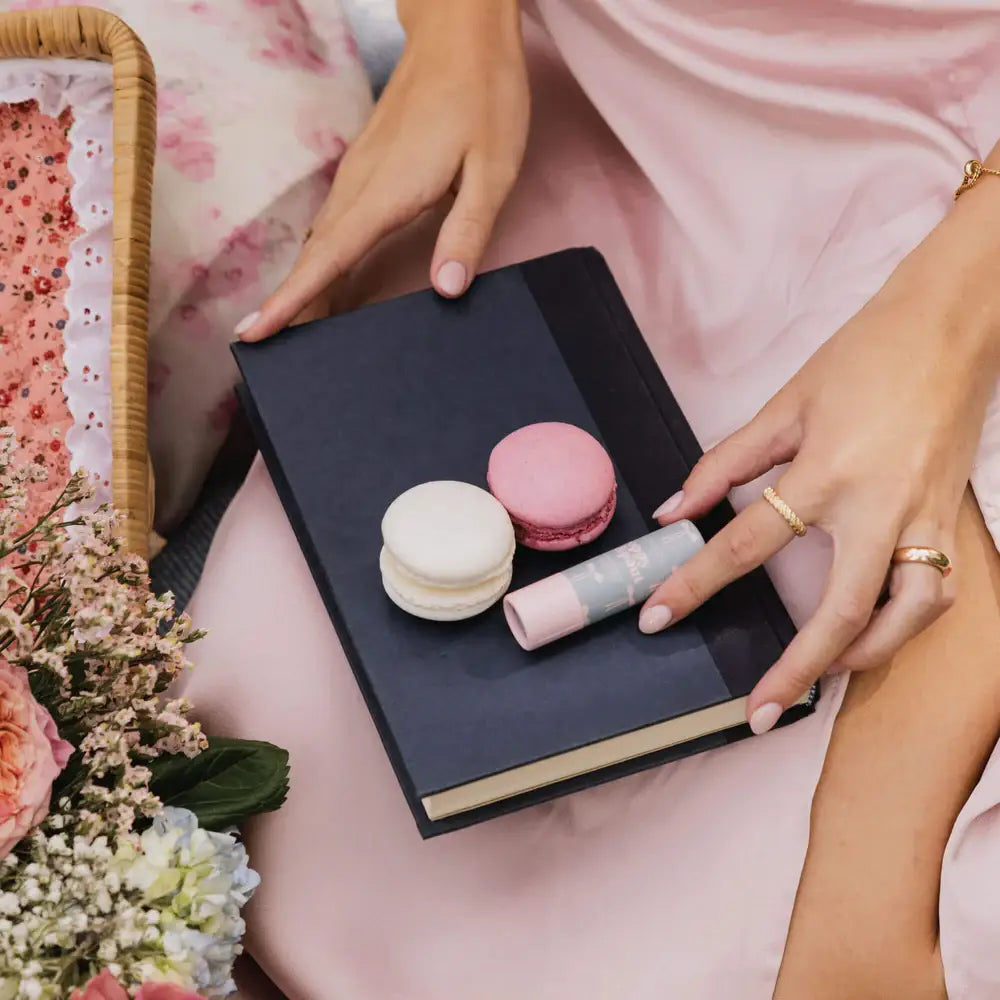 Lip Balm, Coquette, French Macaron