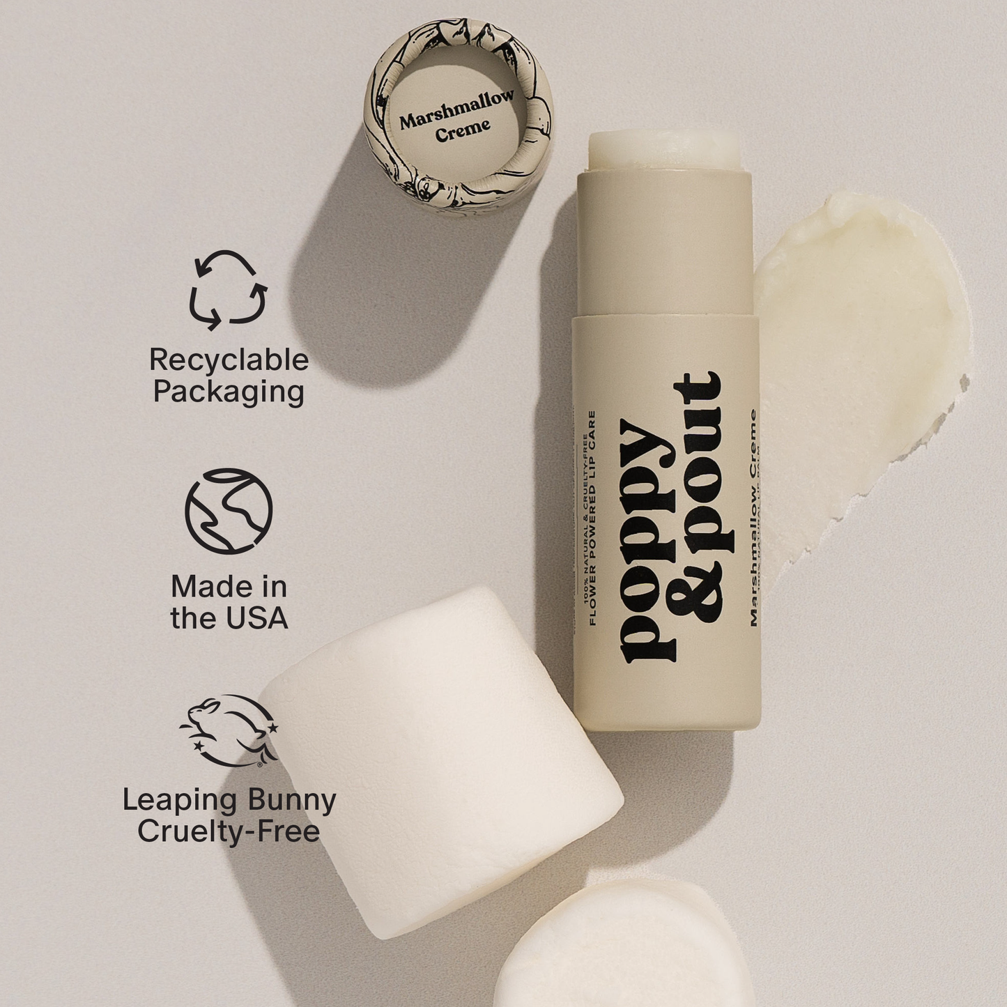 Lip Balm, Marshmallow Creme
