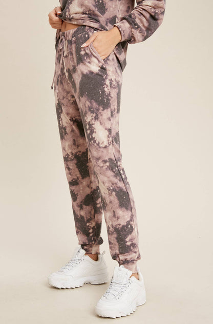 TRENDY TIE-DYE JOGGER PANTS