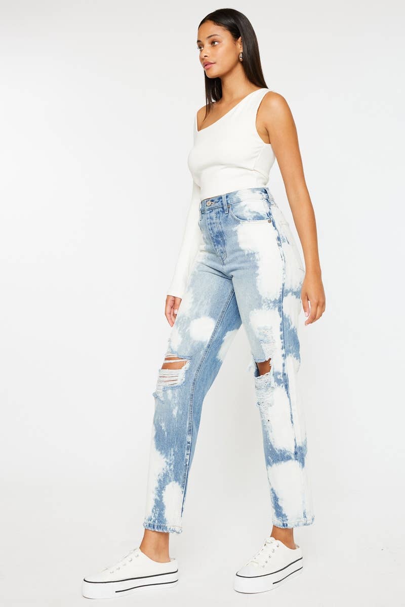 Kan can - High rise 90s boyfriend Jean