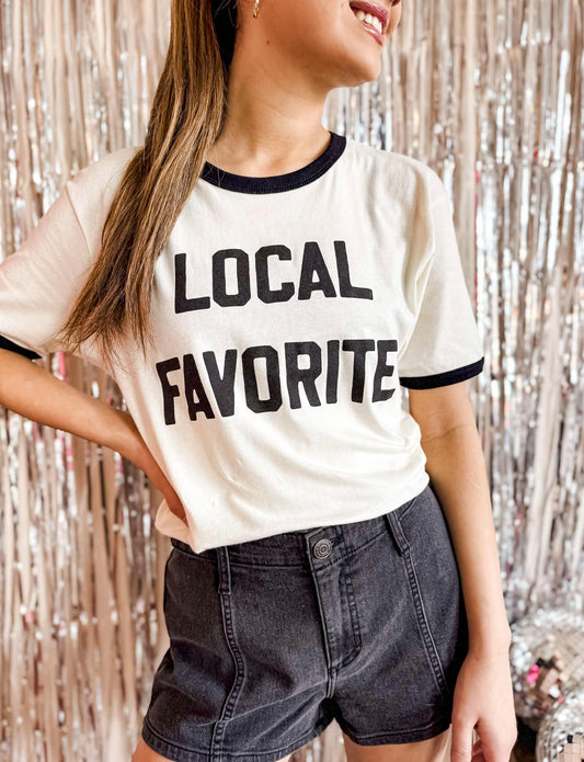 Local Favorite Ringer Shirt