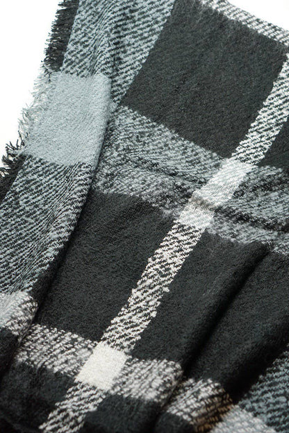 Plaid Blanket Scarf