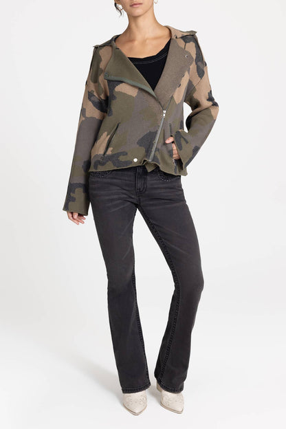 CAMO MOTO JACKET