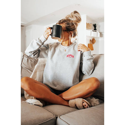 ASPEN SKI CLUB  GRAPHIC SWEATSHIRTS