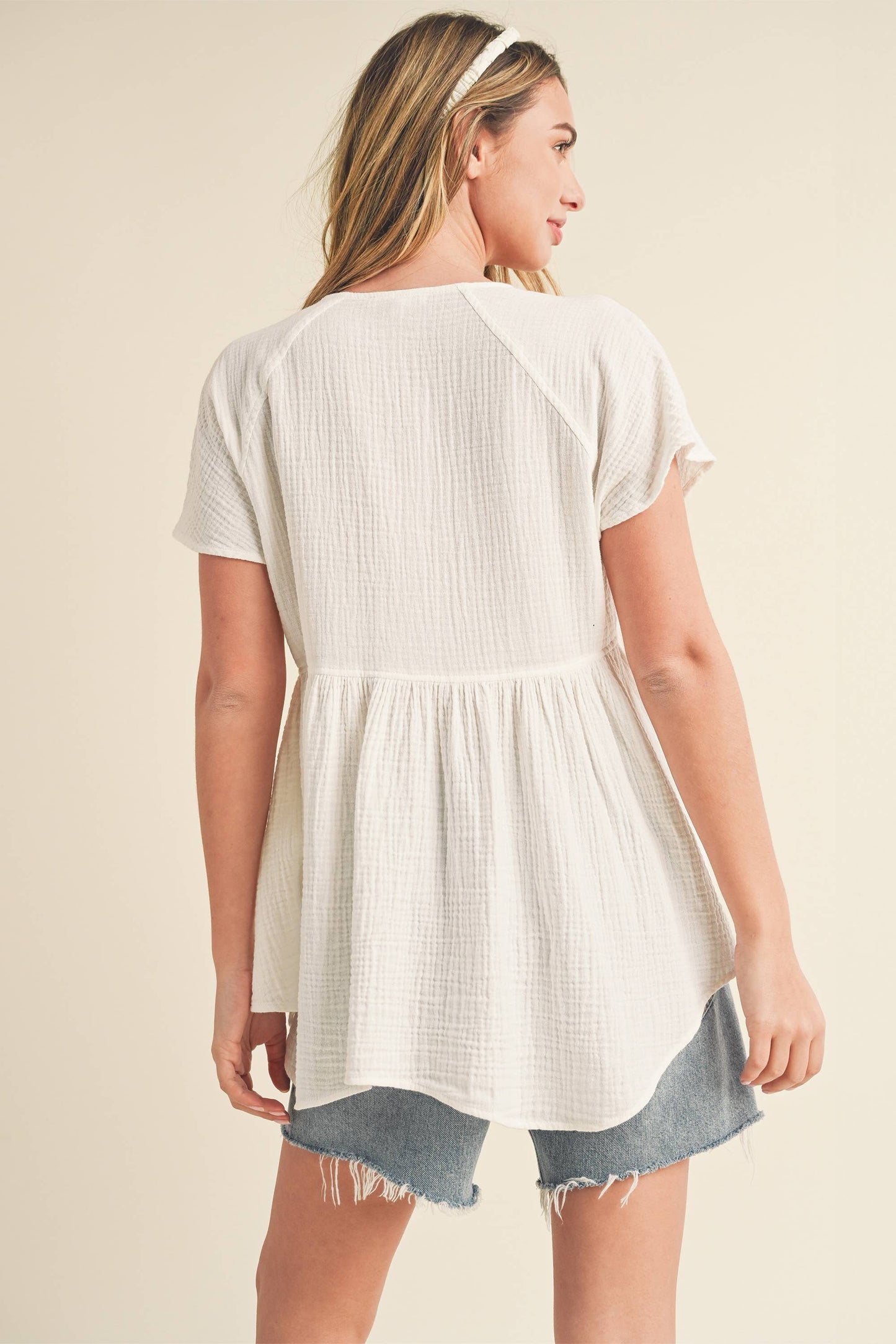 8275DD Florise Button Down Blouse 3