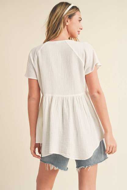 8275DD Florise Button Down Blouse 3