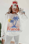 France French Riviera Crewneck