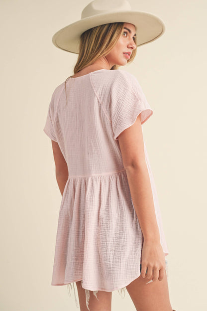 8275DD Florise Button Down Blouse 3