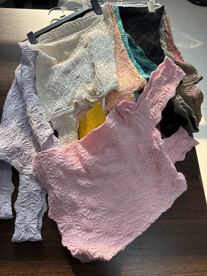 Jacquard Knit Tank Top