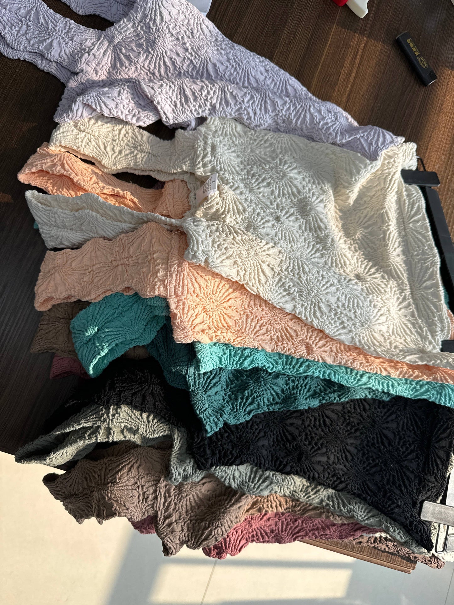 Jacquard Knit Tank Top