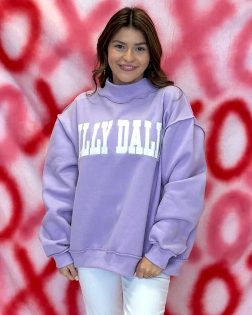 Dilly Dally Mock Neck
