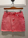 Zenana Coral Mini Skirt