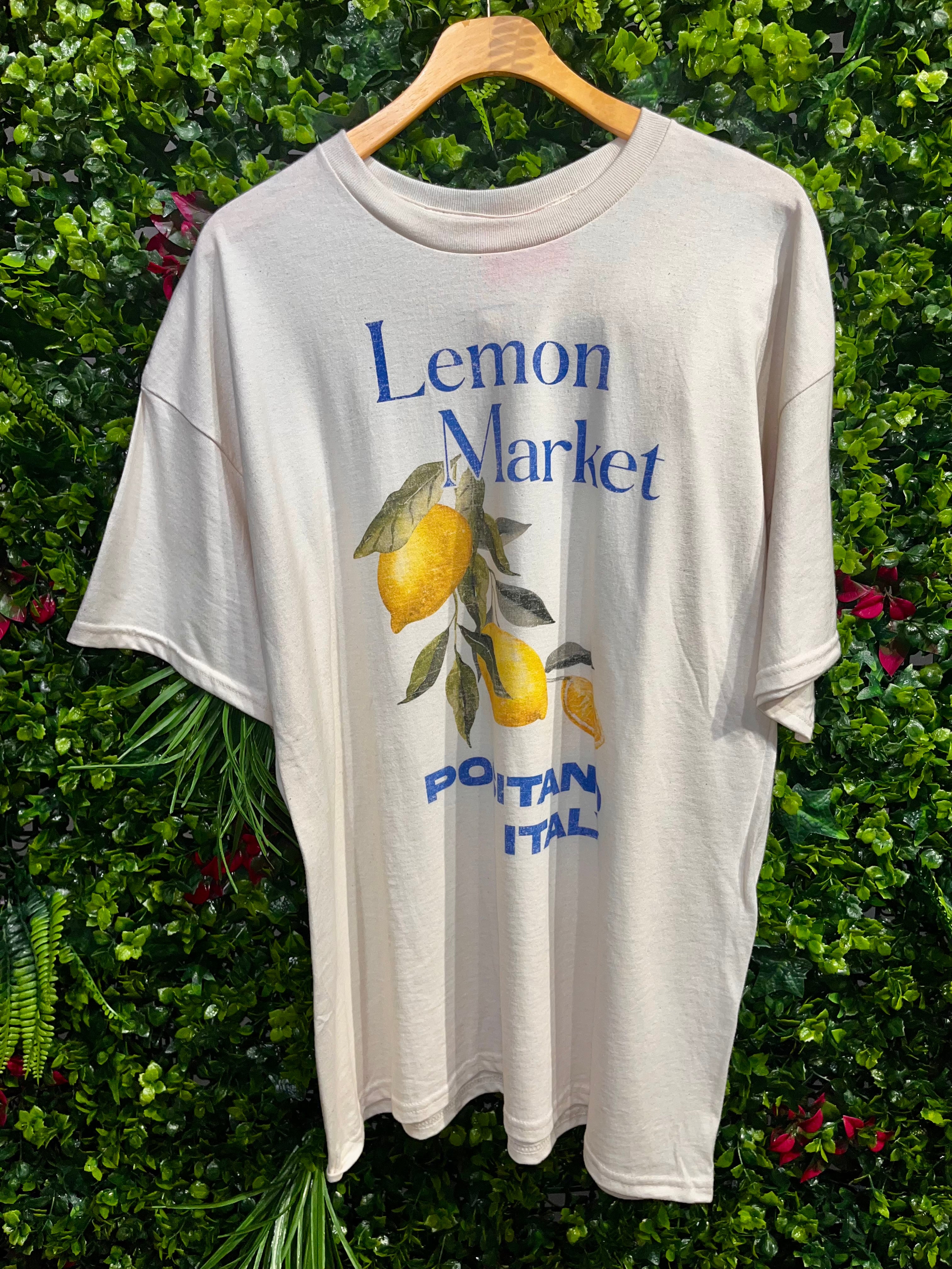 Lemon Oversized Tee