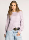 Thread & Supply Spring Is Here Sweater in Lilac