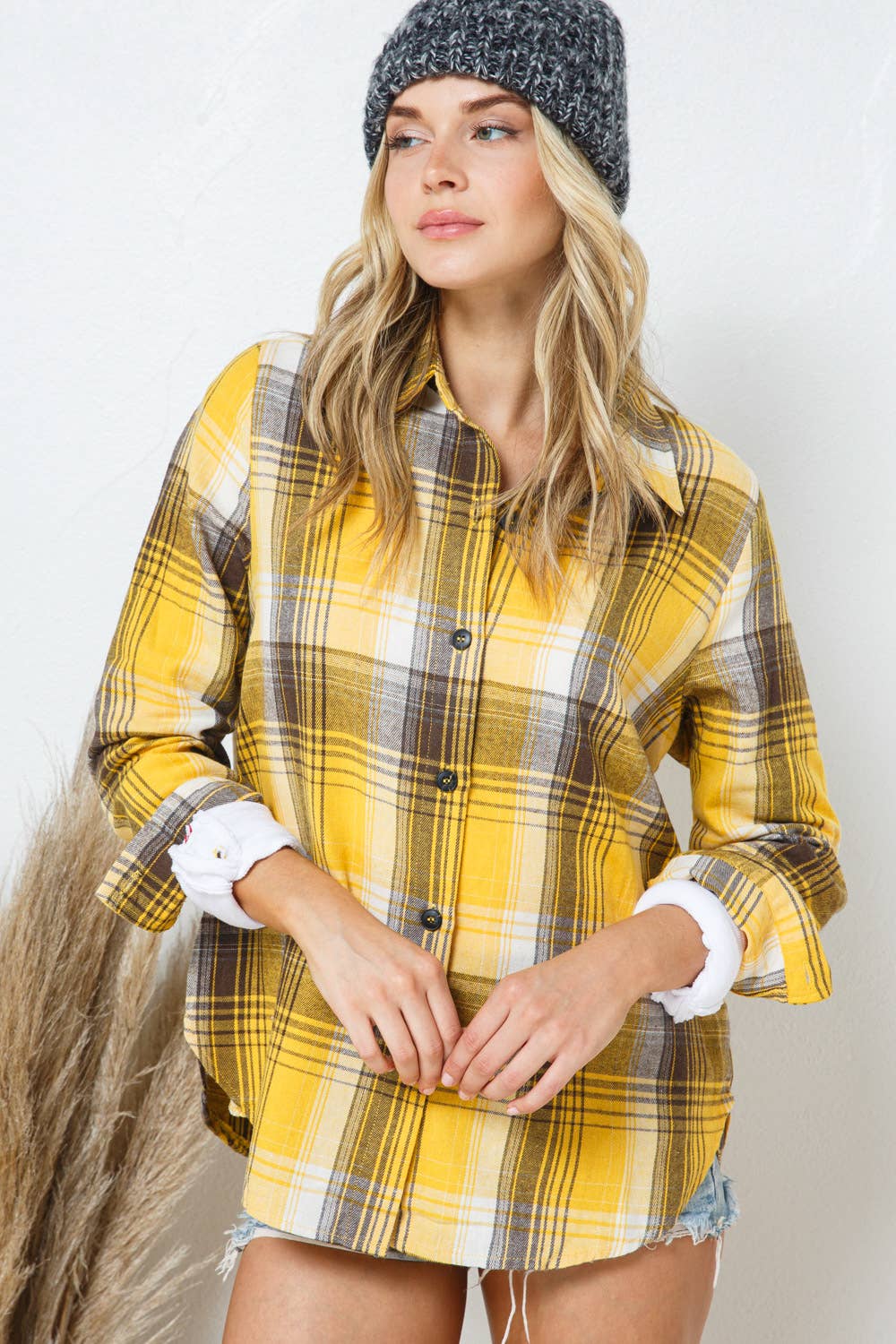 Plaid Button Up Shirt