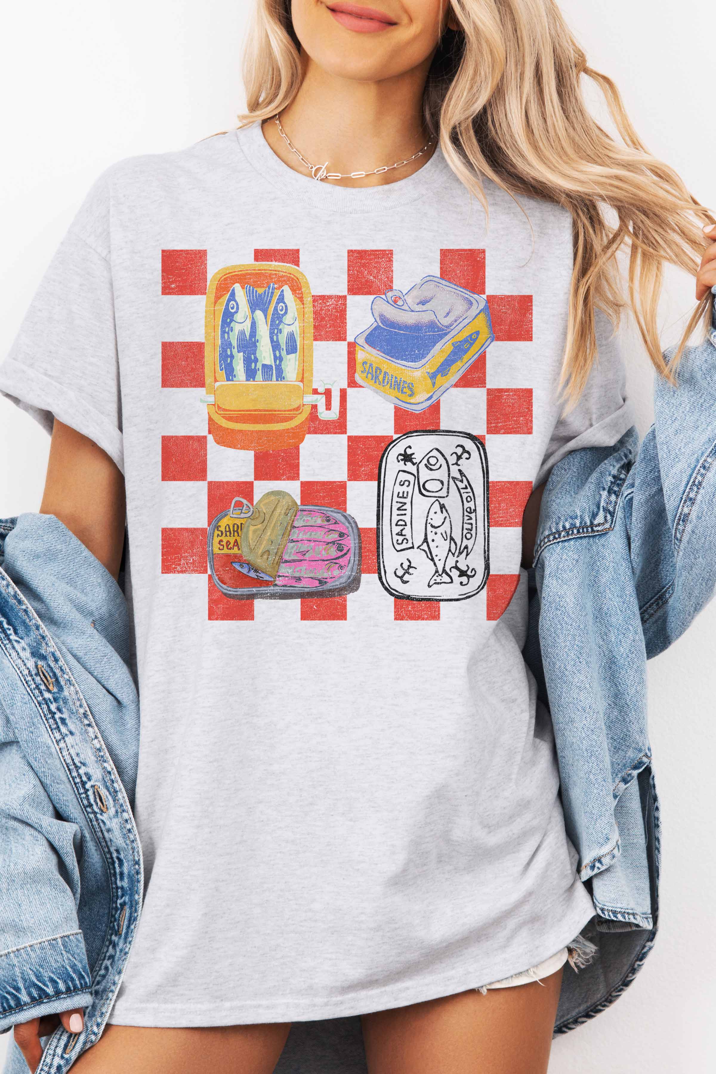 SARDINES OVERSIZED TEE