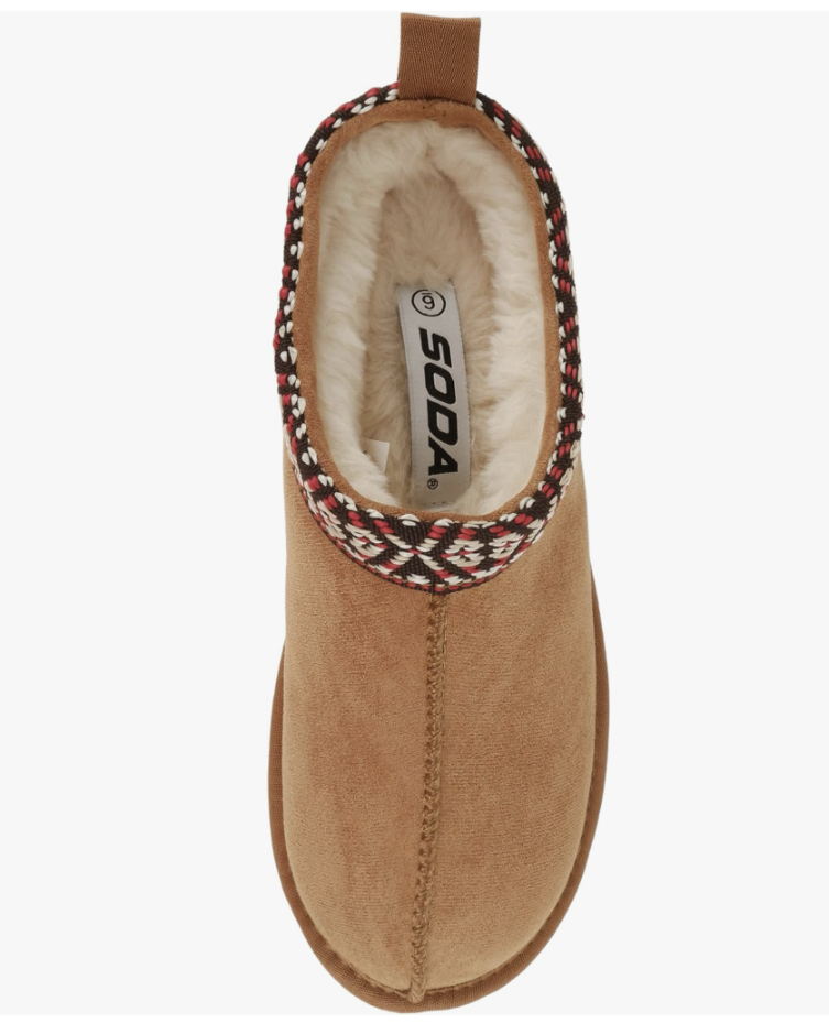 Slip-on Cozy Winter Snow Mules