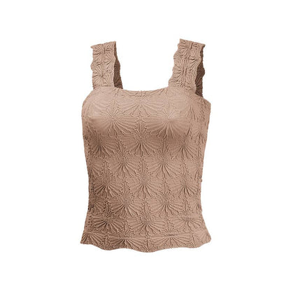 Jacquard Knit Tank Top