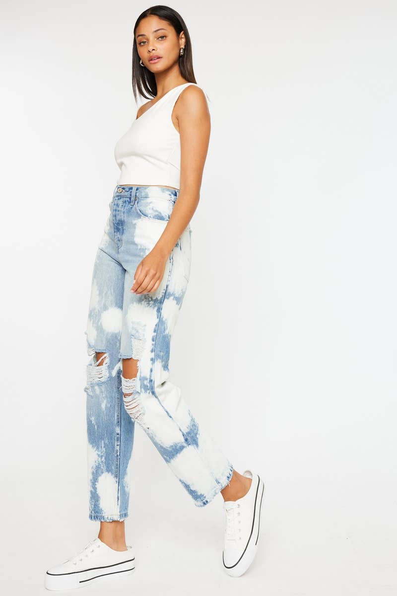 Kan can - High rise 90s boyfriend Jean