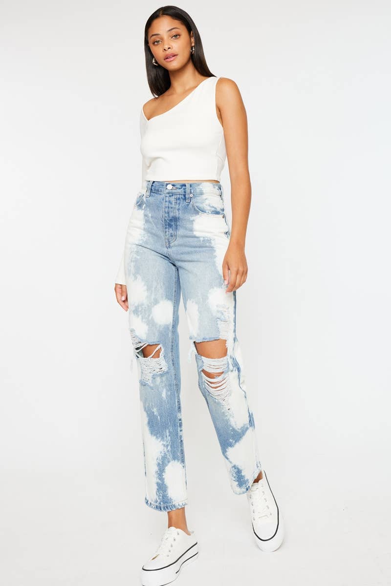 Kan can - High rise 90s boyfriend Jean