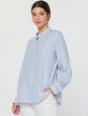 Mandarin Collar Rhinestone Top