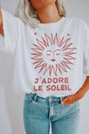 SUPER MRKT "J'ADORE LE SOLEIL" Tee